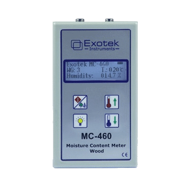 Photo - Máy đo độ ẩm mùn cưa, gỗ dăm Exotek MC-460