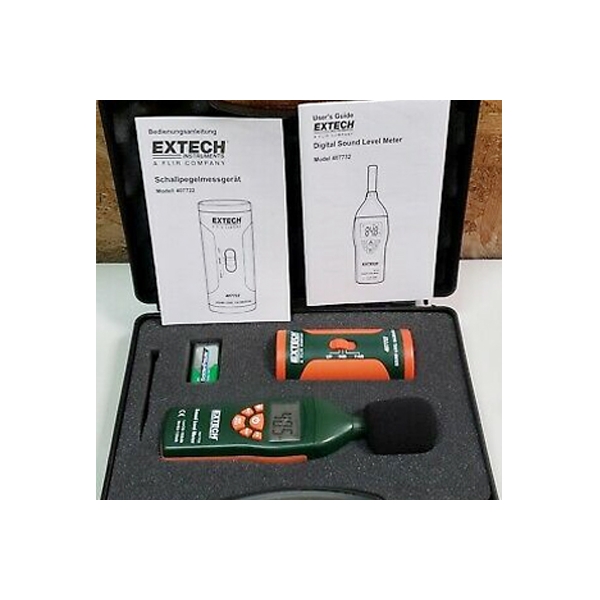 Photo - Máy đo âm thanh với bộ hiệu chuẩn EXTECH 407732-KIT