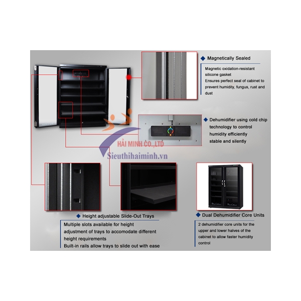 Photo - Tủ chống ẩm Digi-Cabi DHC-350