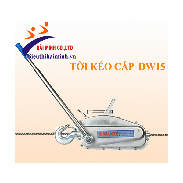 Photo - Tời kéo cáp DW15