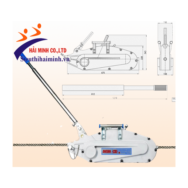 Photo - Tời kéo cáp DW35