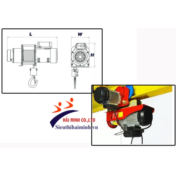 Photo - Tời điện KENSEN PA 500 - 500kg