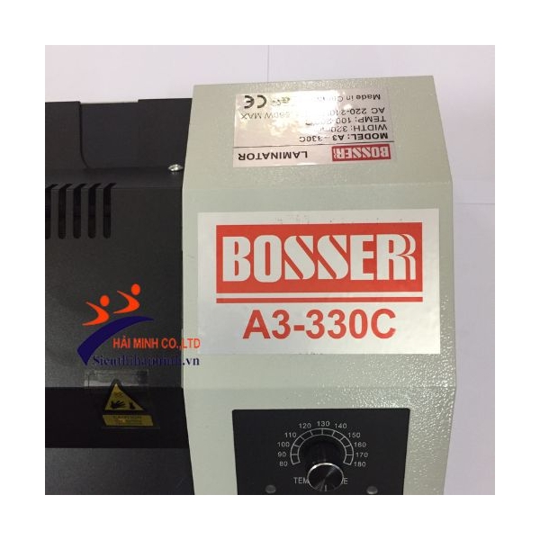 Photo - Máy ép nhựa BOSSER A3-330C