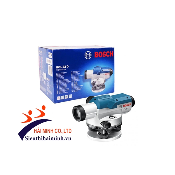 Photo - Bộ máy thuỷ bình Bosch GOL 32 D SET