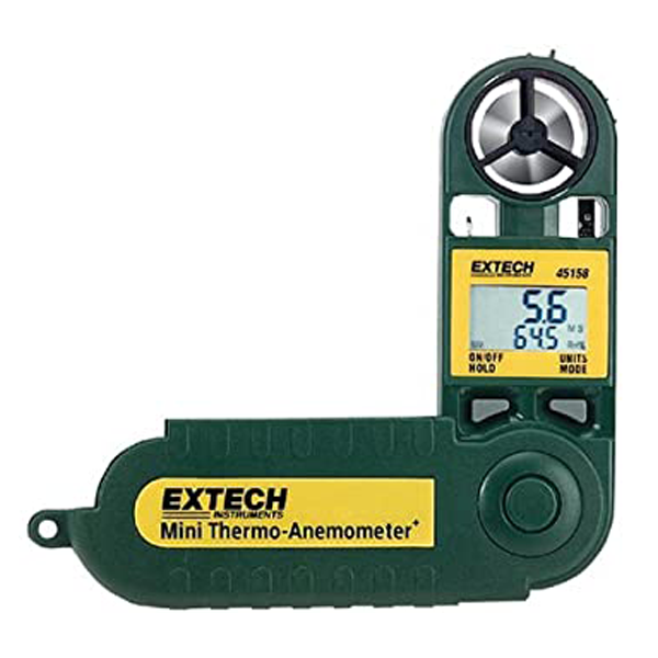 Photo - Máy đo tốc độ gió nhiệt độ độ ẩm EXTECH 45158