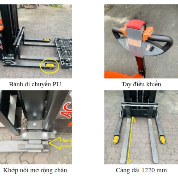 Photo - Xe nâng Heli 1.6 tấn CDD16J-K