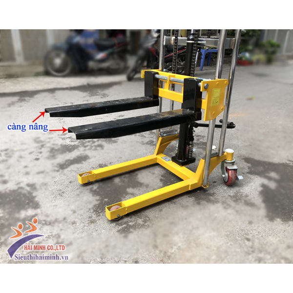 Photo - Xe nâng tay cao mini tải 400kg có bàn model PS400-1300