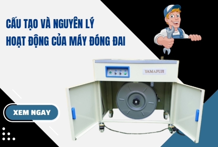 Cấu Tạo Và Nguyên Lý Hoạt Động Của Máy Đóng Đai