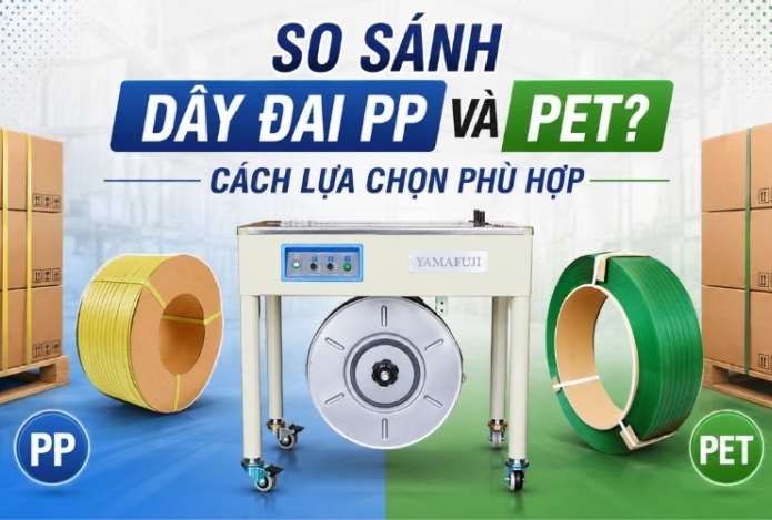 So Sánh Dây Đai PP Và PET? Cách Lựa Chọn Phù Hợp
