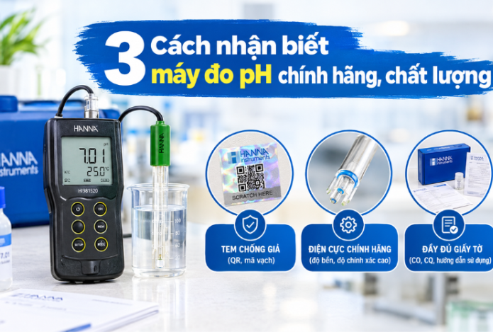 Hình ảnh 3 Cách nhận biết máy đo ph chính hãng, chất lượng
