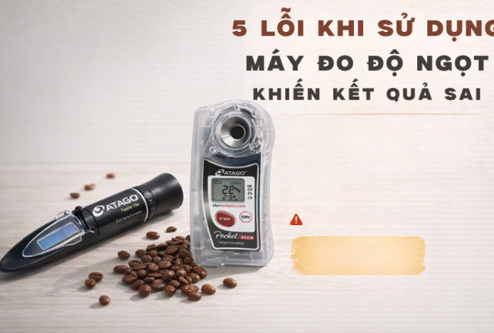 5 Lỗi Khi Sử Dụng Máy Đo Độ Ngọt Khiến Kết Quả Sai