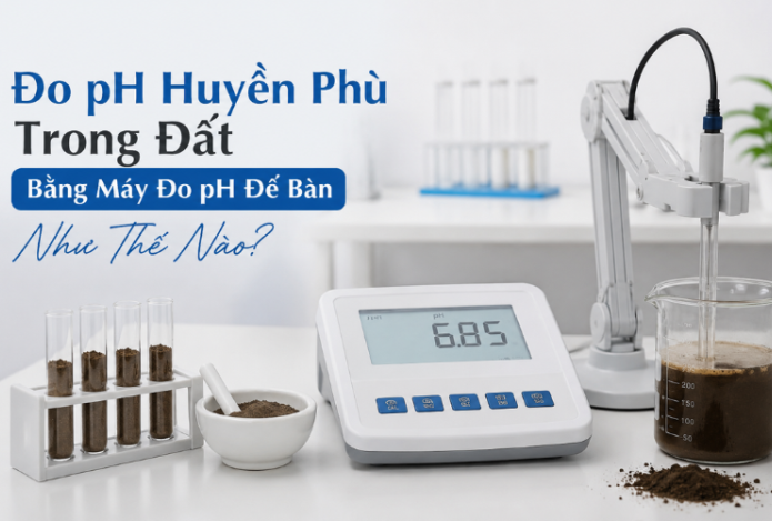 Hình ảnh Đo Ph Huyền Phù Trong Đất Bằng Máy Đo Ph Để Bàn Như Thế Nào?