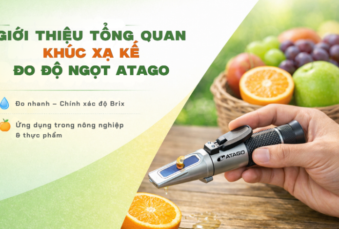 Hình ảnh Giới Thiệu Tổng Quan Khúc Xạ Kế Đo Độ Ngọt Atago