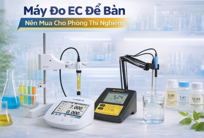 Máy Đo EC Để Bàn Nên Mua Cho Phòng Thí Nghiệm