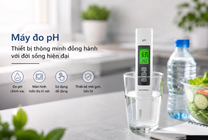Hình ảnh Máy đo ph thiết bị thông minh đồng hành với đời sống hiện đại