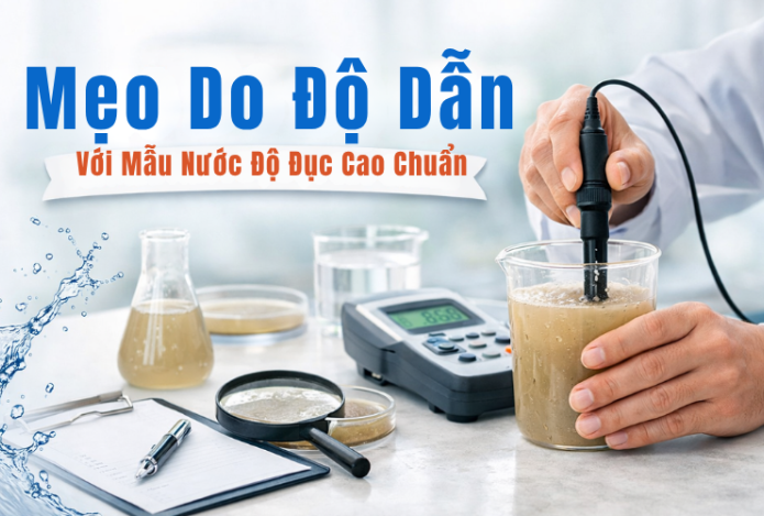 Mẹo Đo Độ Dẫn Với Mẫu Nước Độ Đục Cao Chuẩn