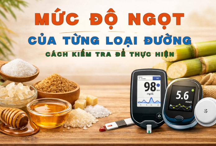 Hình ảnh Mức Độ Ngọt Của Từng Loại Đường Và Cách Kiểm Tra Dễ Thực Hiện