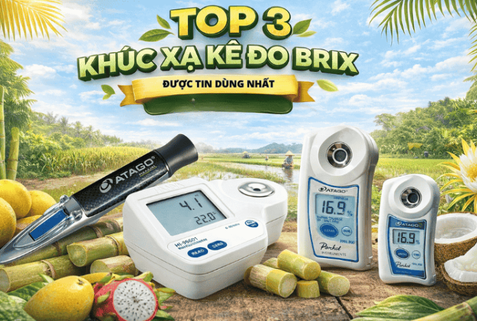 Top 3 Khúc Xạ Kế Đo Brix Đáng Tin Dùng Cho Bà Con Miền Tây