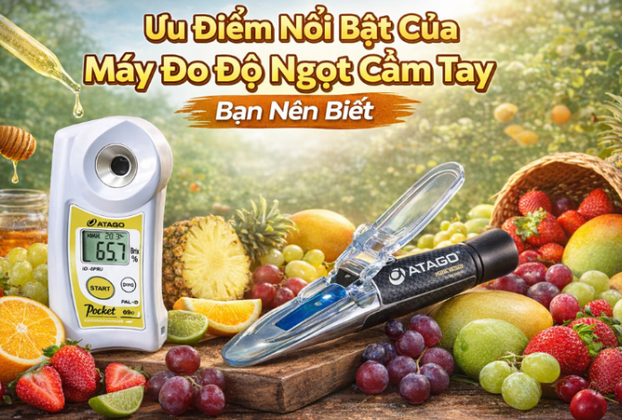 Hình ảnh Ưu Điểm Nổi Bật Của Máy Đo Độ Ngọt Cầm Tay Bạn Nên Biết