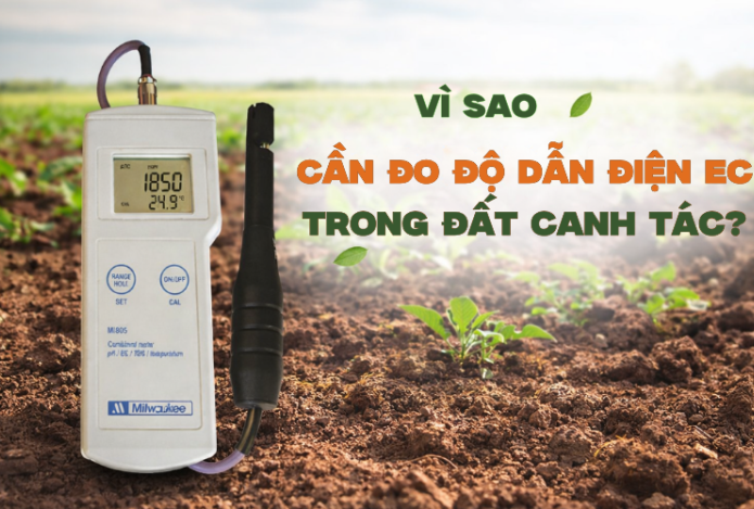 Vì Sao Cần Đo Độ Dẫn Điện EC Trong Đất Canh Tác?