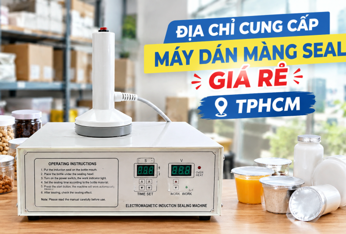 Địa chỉ cung cấp máy dán màng seal giá rẻ tại TPHCM 