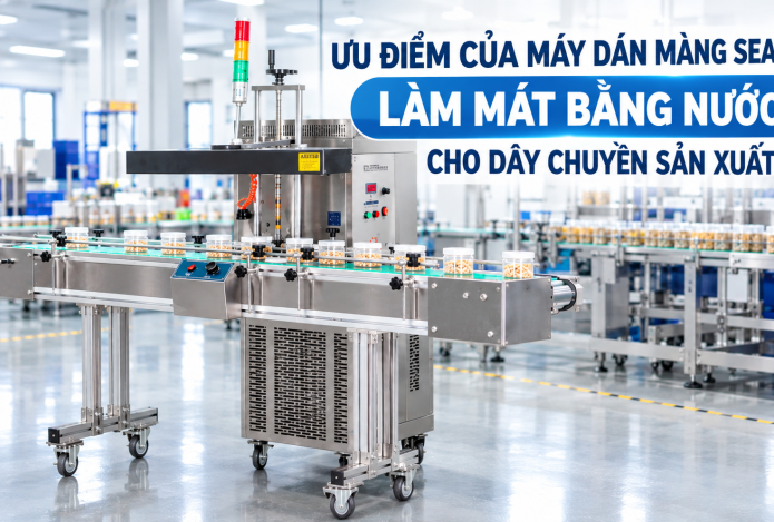 Ưu điểm của máy dán màng seal làm mát bằng nước cho sản xuất