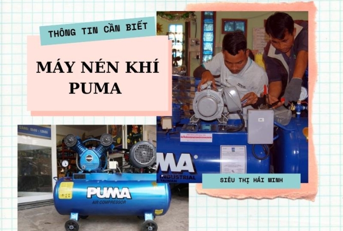 Hình ảnh Máy Nén Khí Puma Và Những Điều Cần Phải Lưu Ý