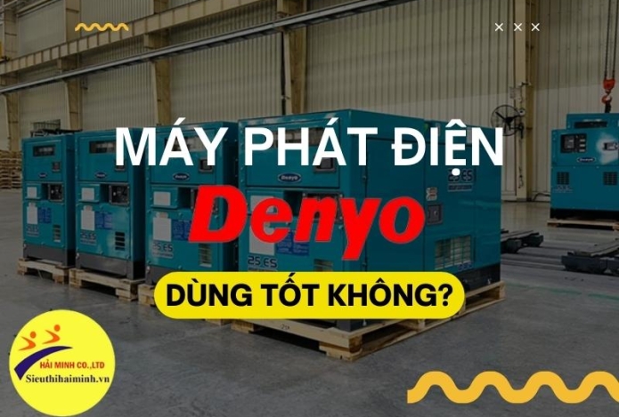 Hình ảnh Máy Phát Điện Denyo Dùng Tốt Không?