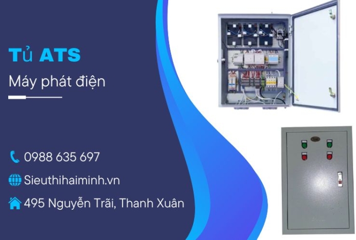 Chi Tiết Sơ Đồ Đấu ATS Với Máy Phát Điện