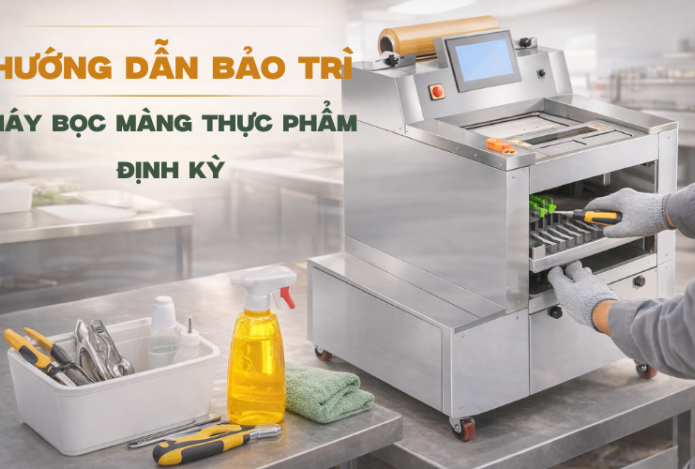 Hướng dẫn bảo trì máy bọc màng thực phẩm định kỳ