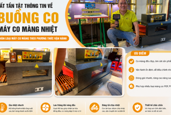 Tất tần tật thông tin về buồng co máy co màng nhiệt