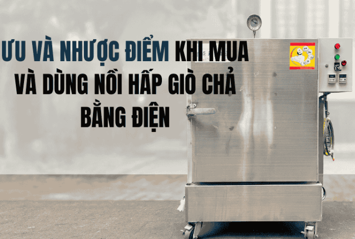 Ưu Và Nhược Điểm Khi Mua Và Dùng Nồi Hấp Giò Chả Bằng Điện