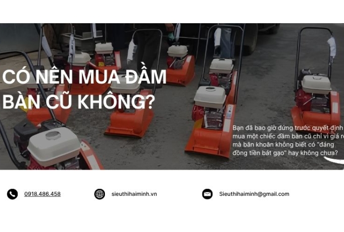 Có nên mua đầm bàn cũ không?