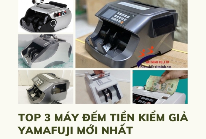 Hình ảnh Top 3 Mẫu Máy Đếm Tiền Phát Hiện Tiền Giả Yamafuji Mới Nhất Hiện Nay