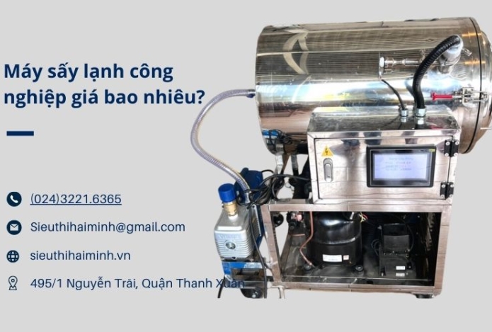 Hình ảnh Máy sấy lạnh công nghiệp giá bao nhiêu? Có đắt không?