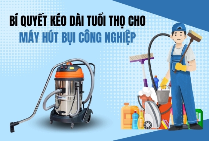 Hình ảnh Bí Quyết Kéo Dài Tuổi Thọ Cho Máy Hút Bụi Công Nghiệp