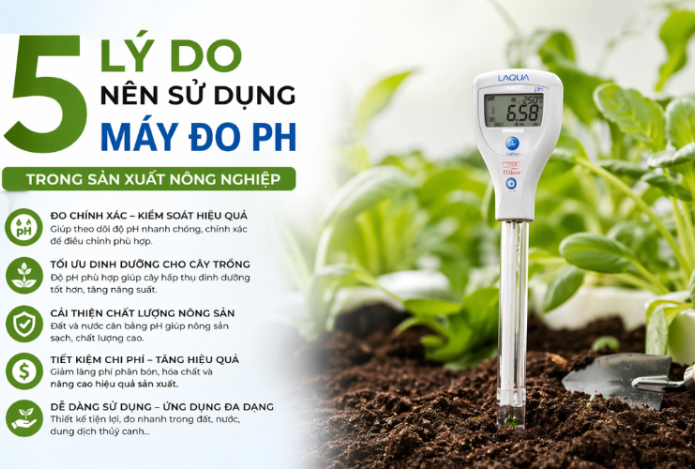 Hình ảnh 5 Lý Do Nên Sử Dụng Máy Đo Ph Trong Sản Xuất Nông Nghiệp