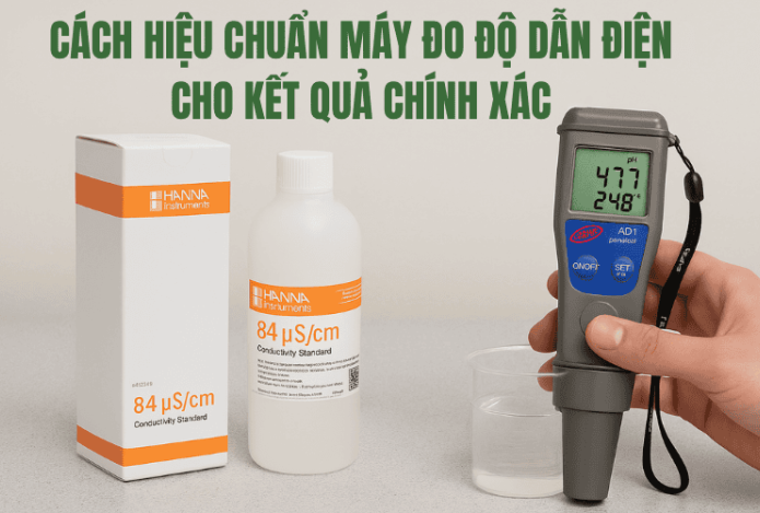 Cách Hiệu Chuẩn Máy Đo Độ Dẫn Điện Cho Kết Quả Chính Xác
