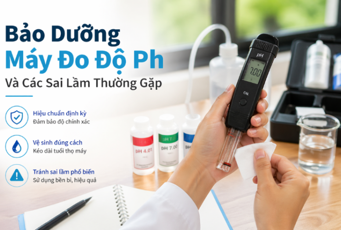 Hình ảnh Bảo Dưỡng Máy Đo Độ Ph Và Các Sai Lầm Thường Gặp