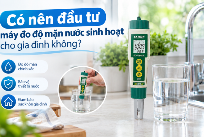 Hình ảnh Có nên đầu tư máy đo độ mặn nước sinh hoạt cho gia đình không?