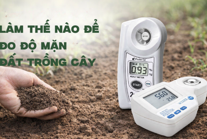 Hình ảnh Làm Thế Nào Để Đo Độ Mặn Đất Trồng Cây