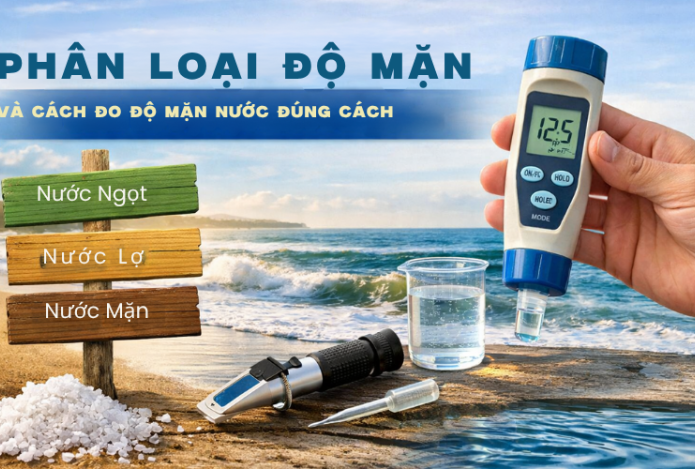 Hình ảnh Phân Loại Độ Mặn Và Cách Đo Độ Mặn Nước Đúng Cách