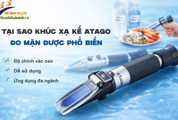 Hình ảnh Tại Sao Khúc Xạ Kế Atago Đo Mặn Được Dùng Phổ Biến
