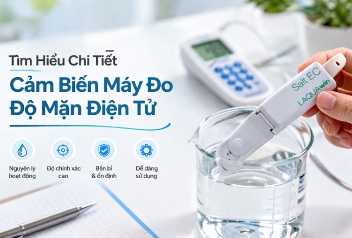 Tìm Hiểu Chi Tiết Cảm Biến Máy Đo Độ Mặn Điện Tử
