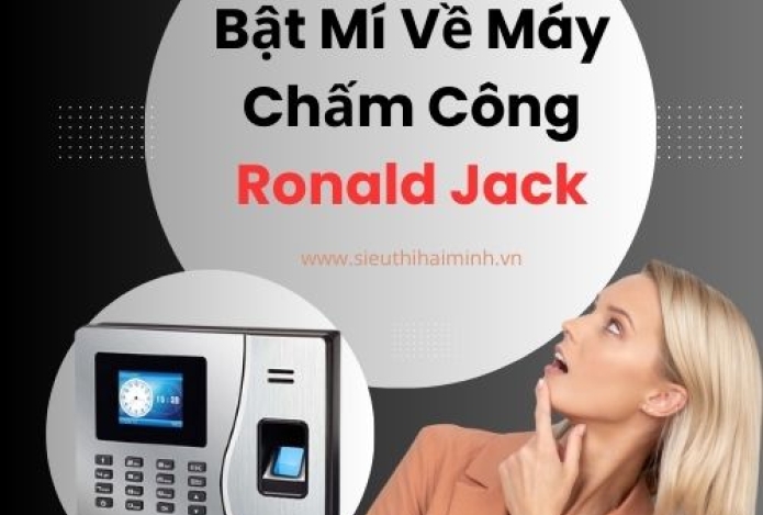 Hình ảnh Bật Mí Về Máy Chấm Công Ronald Jack