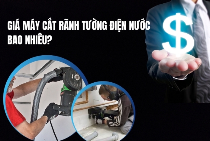 Hình ảnh Giá Máy Cắt Rãnh Tường Điện Nước Bao Nhiêu?