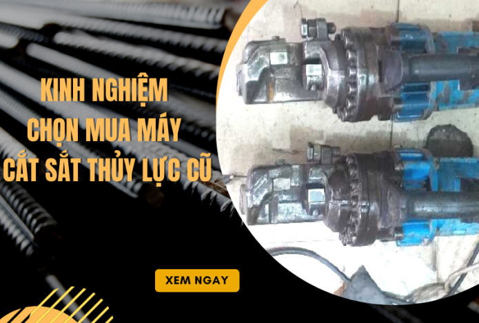 Hình ảnh Kinh Nghiệm Chọn Mua Máy Cắt Sắt Thủy Lực Cũ