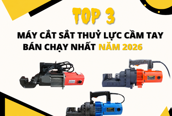 Top 3 Máy Cắt Sắt Thuỷ Lực Cầm Tay Bán Chạy Nhất Năm