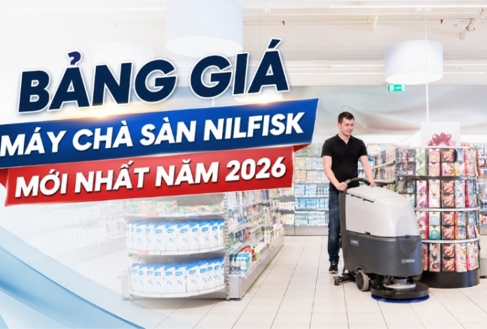 Hình ảnh Bảng Giá Máy Chà Sàn Nilfisk Mới Nhất Năm 2026
