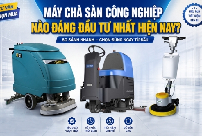 Hình ảnh Máy Chà Sàn Công Nghiệp Nào Đáng Đầu Tư Nhất 2026